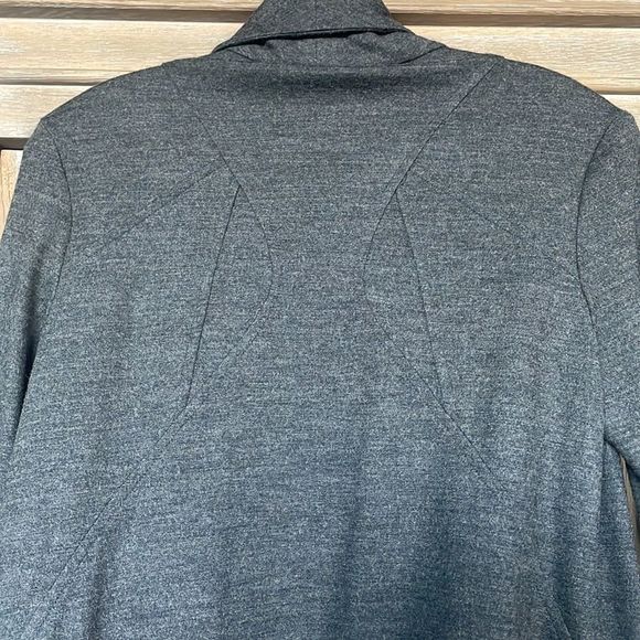 Helmut Lang Shawl Collar Jacket wool size medium charcoal grey - Picture 4 of 14